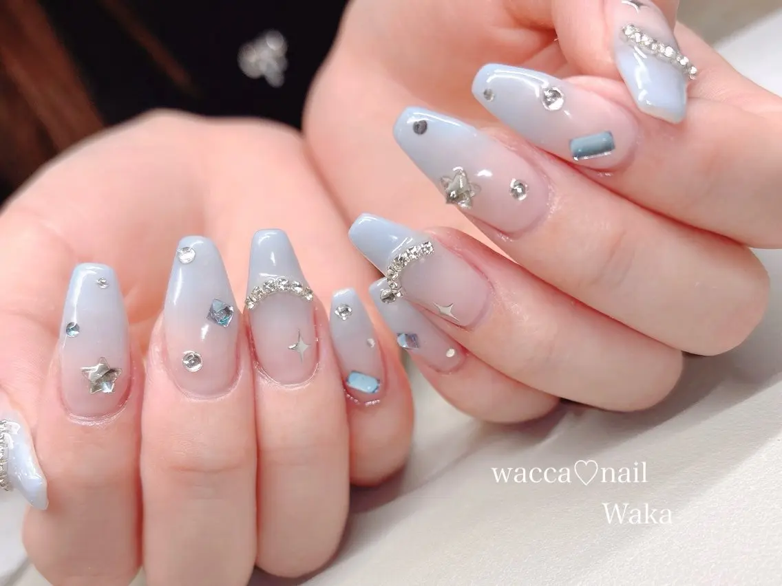 ネイル wacca♡nail スタッフのネイルデザイン