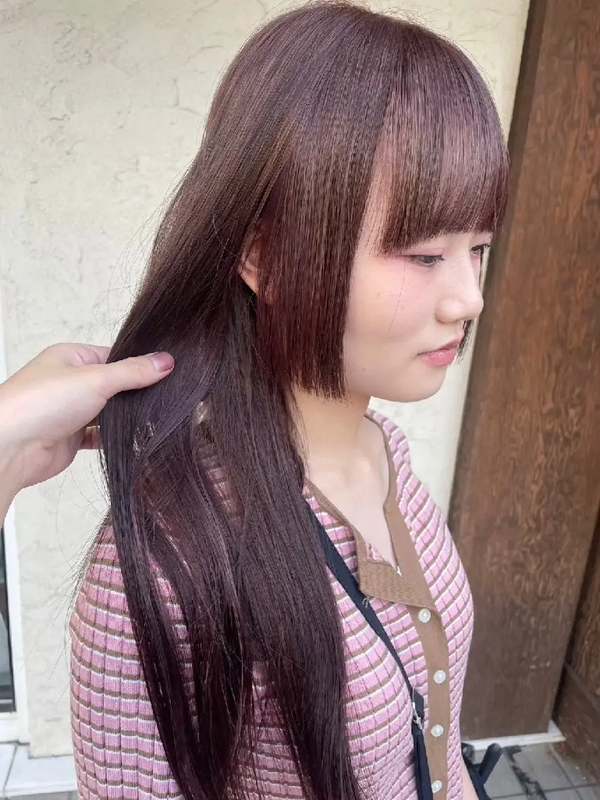髪質改善TR付き✨💖ワンカラー💖【カラーモデル募集】の写真