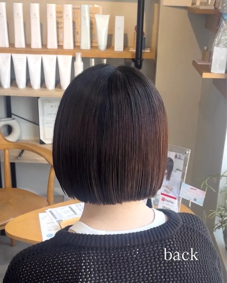 ショート カラー カット ひいな /艶カラー🌿のヘアスタイル