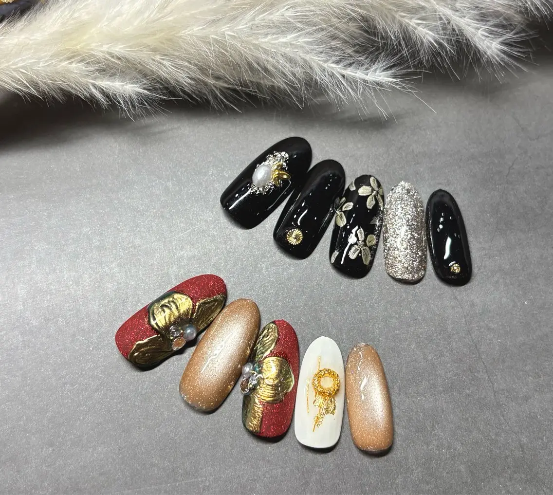 ネイル 成人式 N.design mineのネイルデザイン