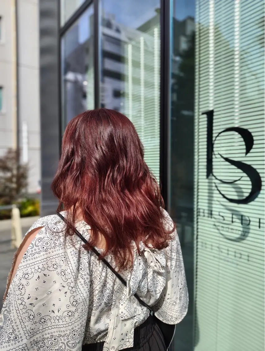 カラー ヘアカラー トリートメント ✟ MITSUI KURUMI ✟のヘアスタイル