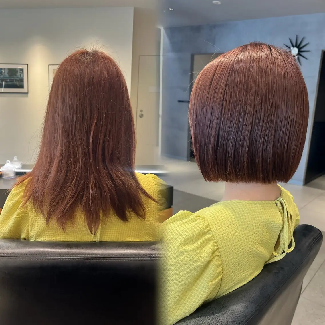 ショート カット 顔周りレイヤー 髪質改善 / AYUのヘアスタイル