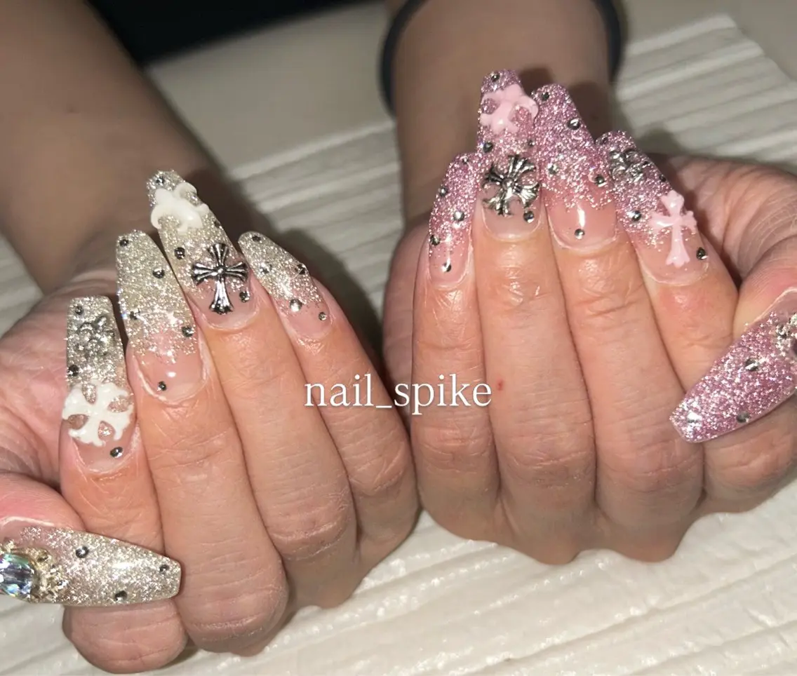 ネイル ジェルネイル nail spikeのネイルデザイン