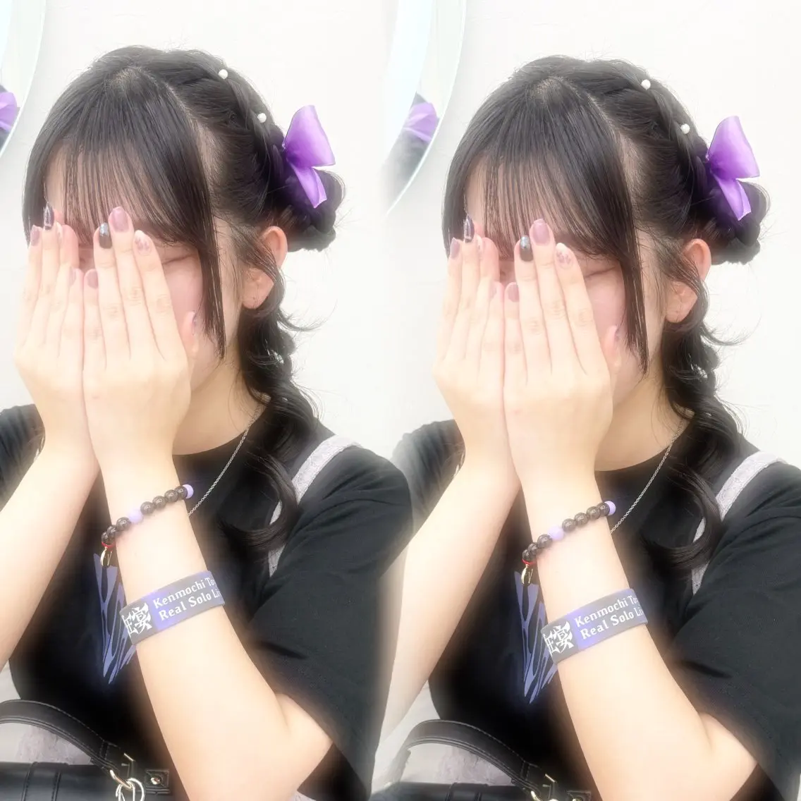 ヘアアレンジ ヘアアレンジエクステ 推し活 さな👶🏻のヘアスタイル