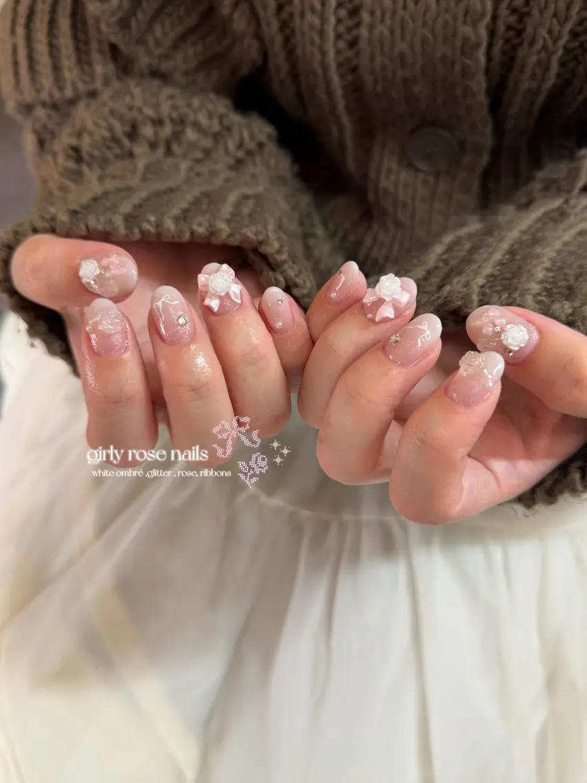 ネイル ハンドネイル nail salon rhuneのネイルデザイン