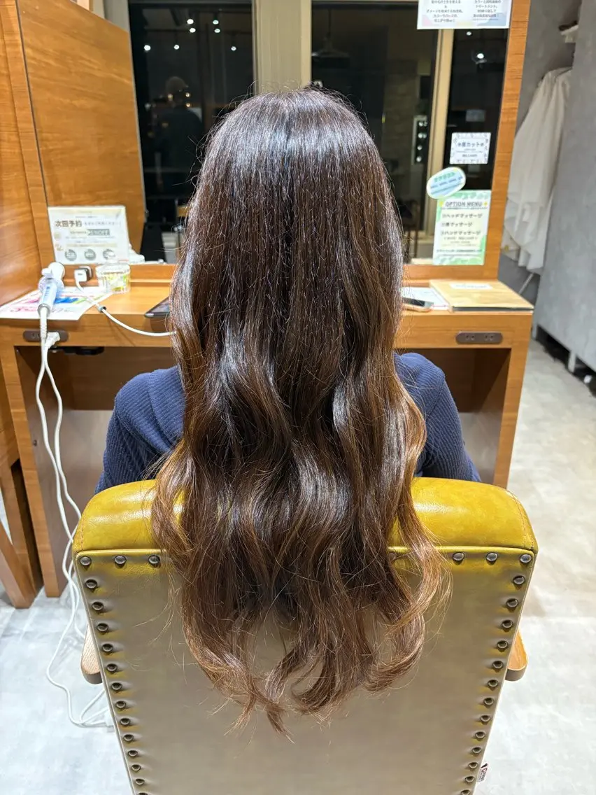 カラー ヘアカラー 10日19時カラー 募集中🌿/みゆ💫のヘアスタイル