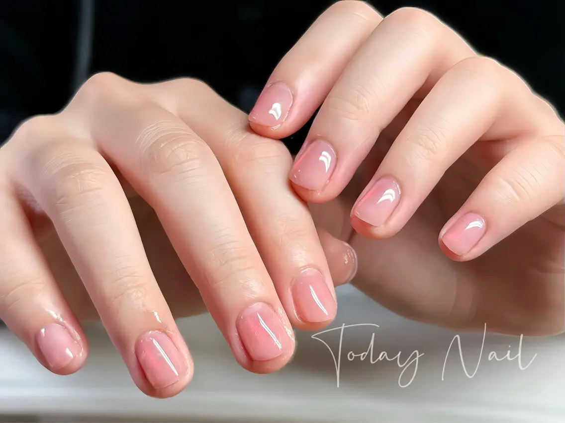 ネイル マグネットネイル ショートネイル 夏ネイル ハンドネイル りゅうToday Nailのネイルデザイン