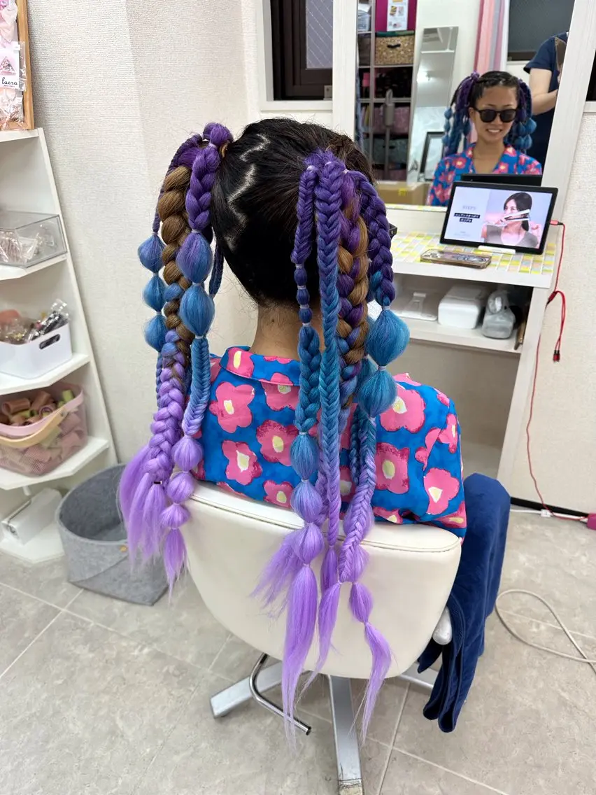 ミディアム ヘアセット laera.gtd SATOのヘアスタイル