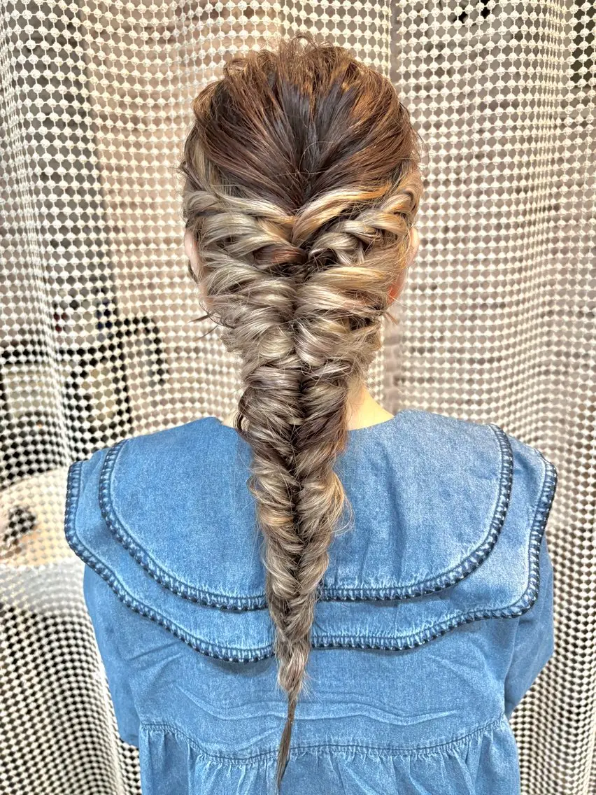 ロング rinrin 天文館のヘアスタイル