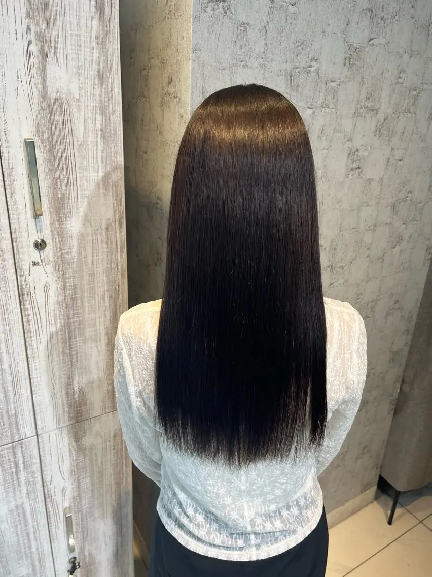 セミロング カラー ✨髪質改善カラー✨ ななみのヘアスタイル