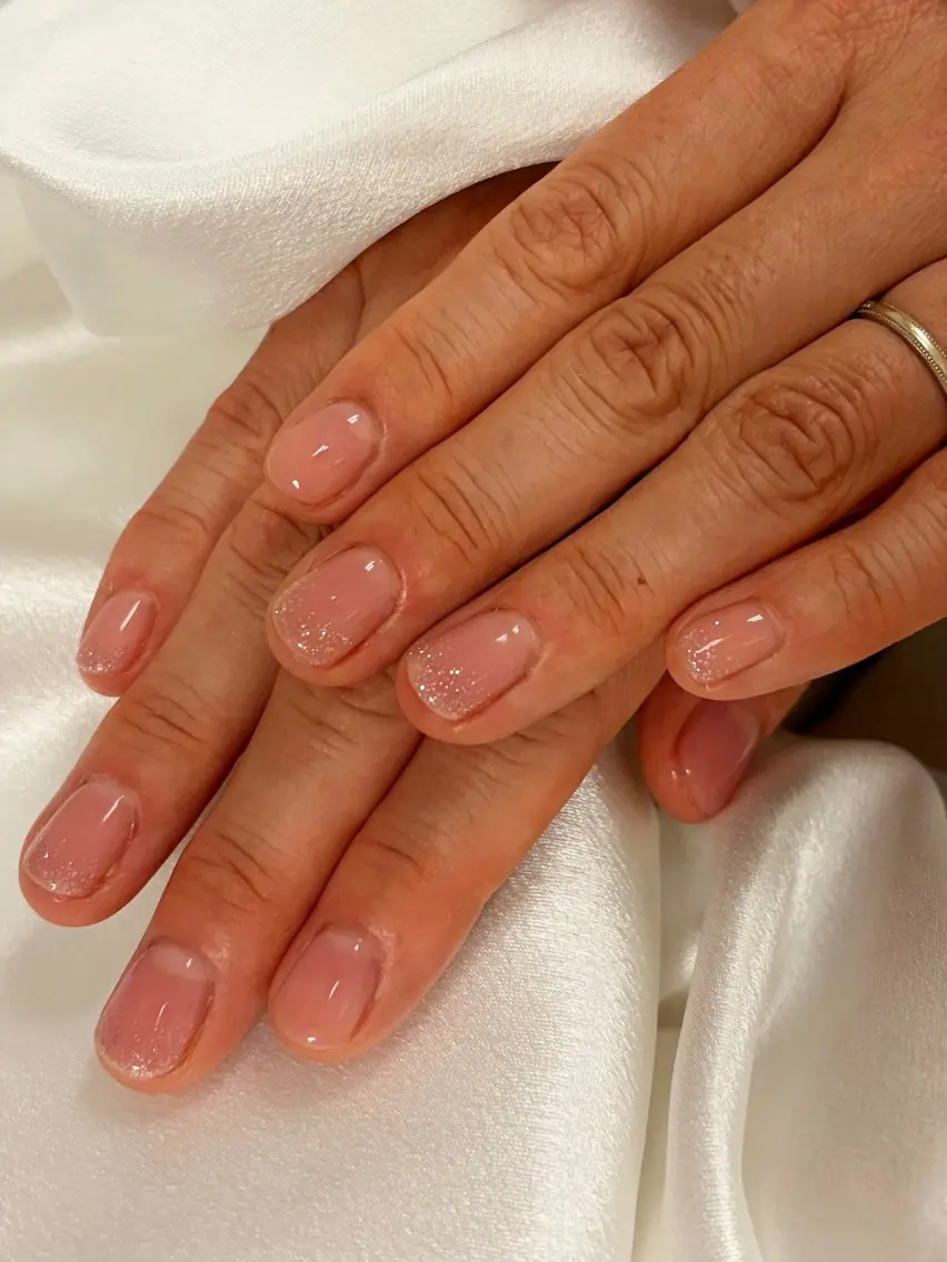 ネイル ラメ(グリッター) ワンカラーネイル ハンドネイル nail salon BrooChillのネイルデザイン