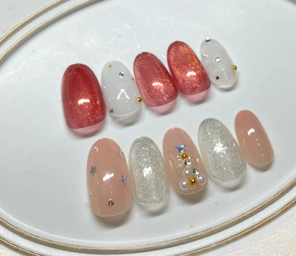 ネイル 冬ネイル クリスマス nail You&beのネイルデザイン
