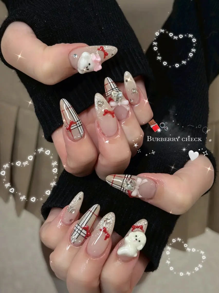 【オフあり】長さだし10本+アートやり放題&パーツ付け放題💅持ち込みデザイン可🍒の写真