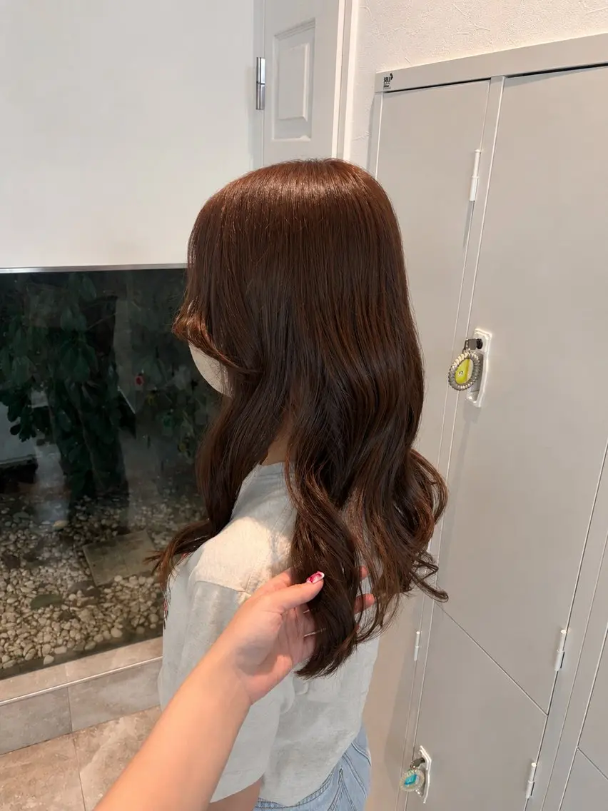 セミロング よこやま かりん🎵のヘアスタイル