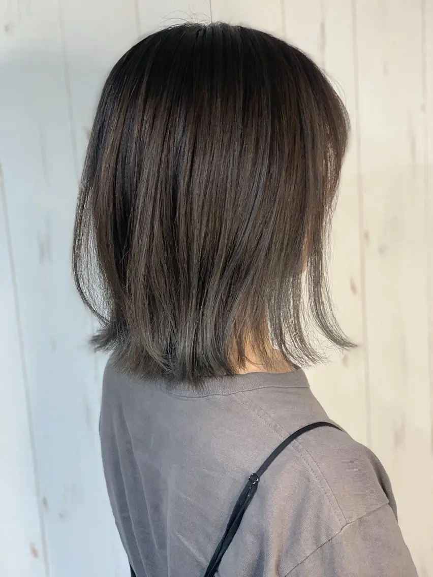 ミディアム カット ヘアカラー 🌟ayame🌟 小野寺諒のヘアスタイル