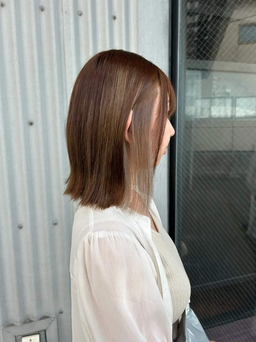 ミディアム カラー nodoka /艶カラー🪽のヘアスタイル