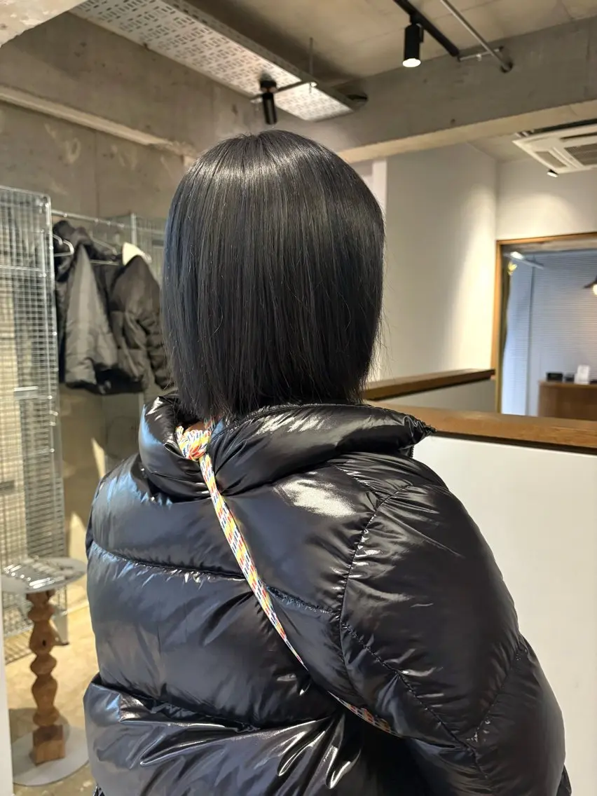 ショート カラー ブルーカラー ブルーグレー シルバー ヘアカラー 名駅/透明感カラー /masaki⠀のヘアスタイル