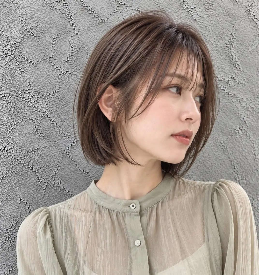 ショート カラー 脇田 麗乃のヘアスタイル