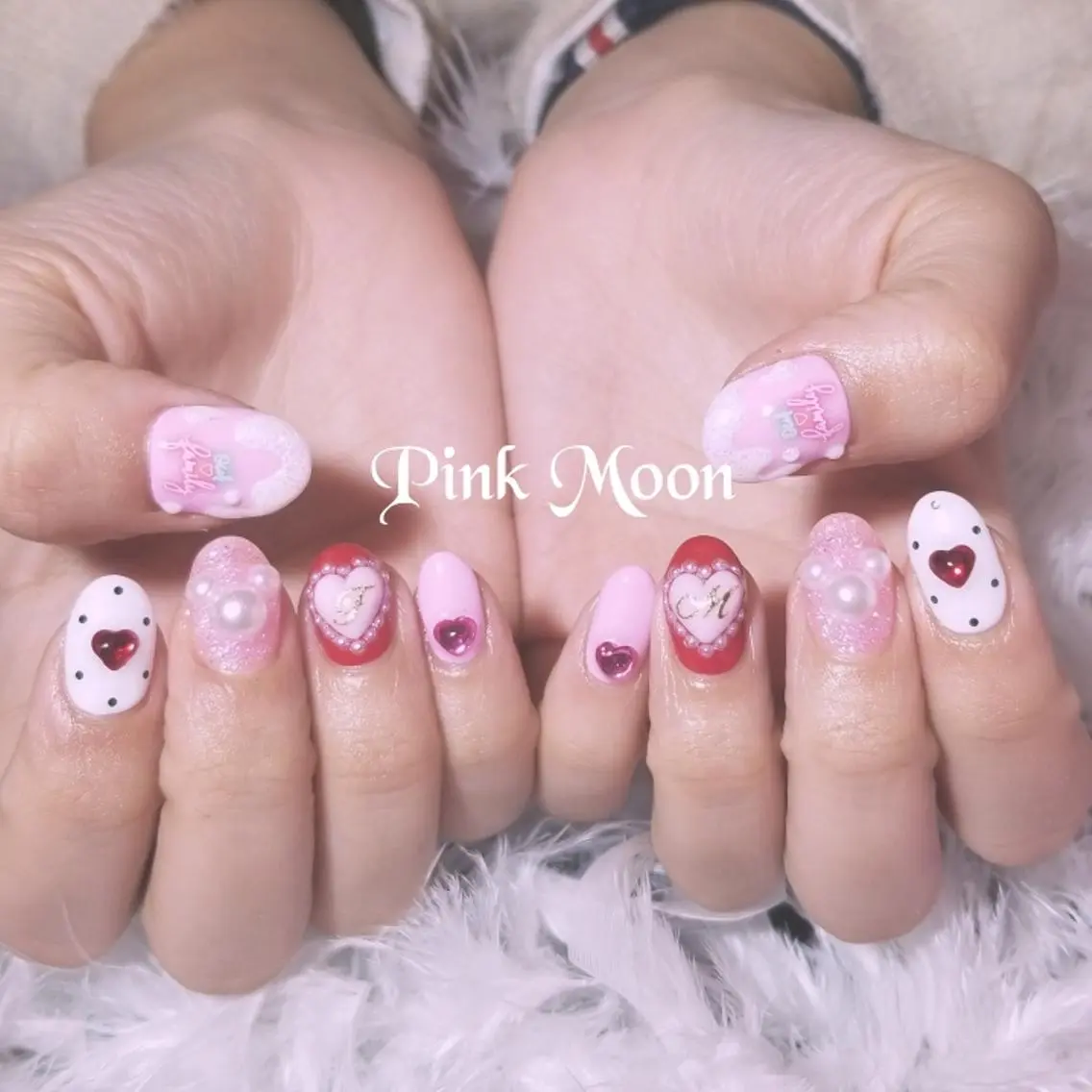 ネイル その他(ネイル) PinkMoon Nozomiのネイルデザイン