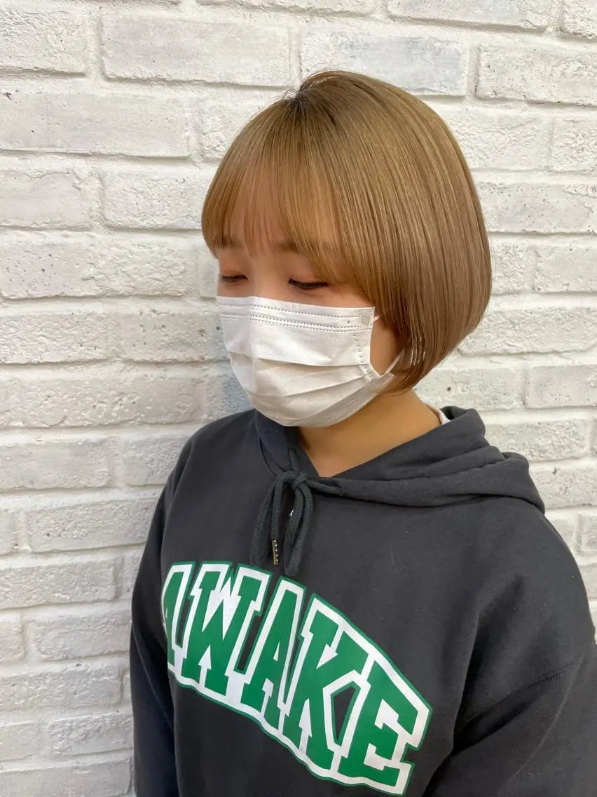 カット＋ダブルカラー【色落ちも楽しめる】🌻🌈🌈の写真