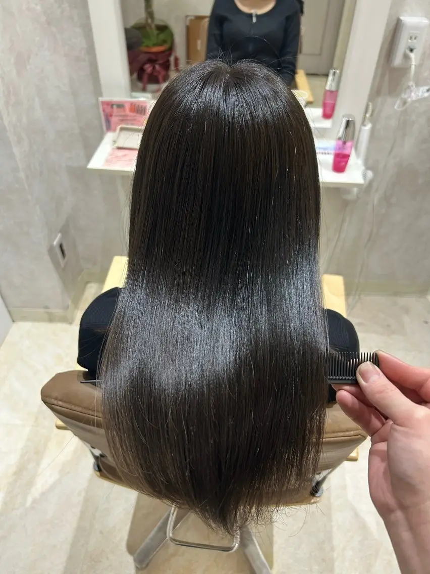 セミロング カラー 💙まこと💙艶 カラー(Rico)のヘアスタイル