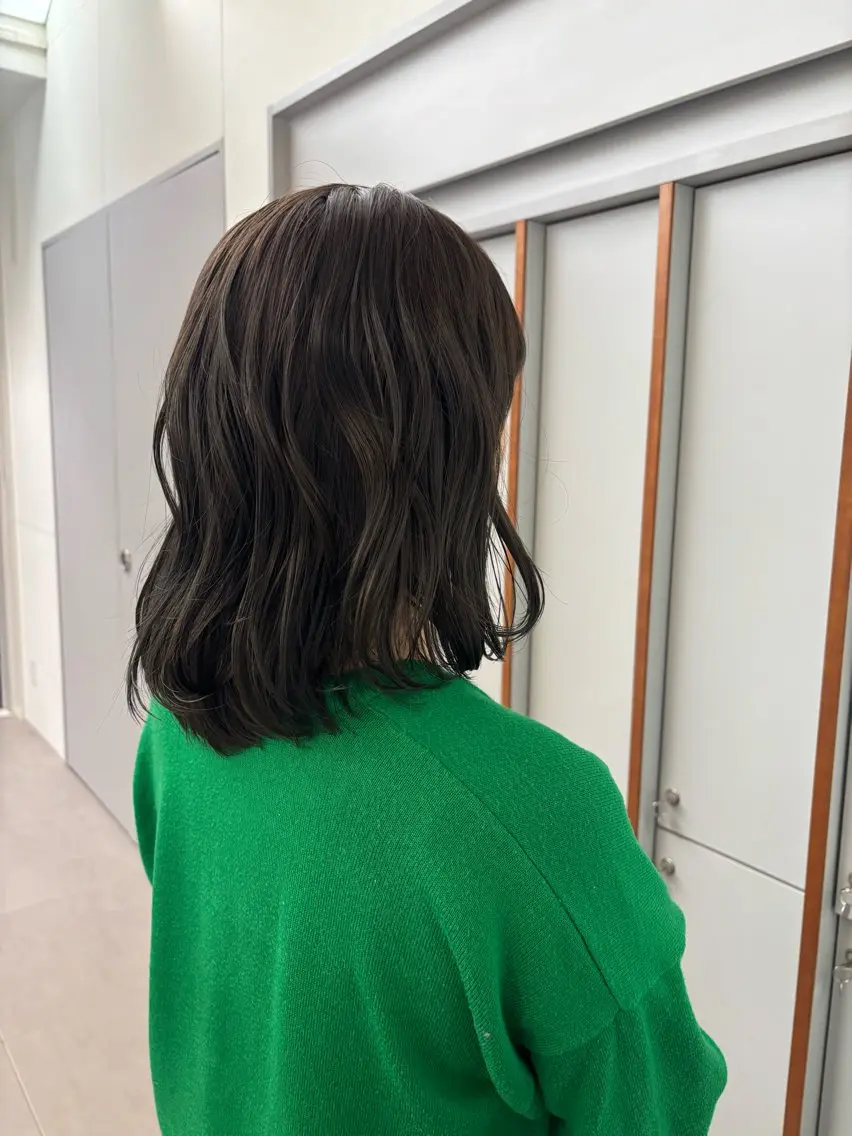 カラー オリーブカラー ヘアカラー カラーモデル 🍬Sena🐩のヘアスタイル