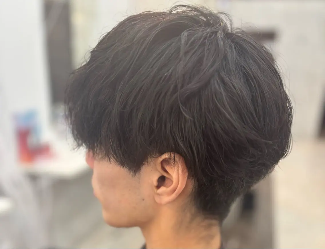 パーマ メンズ 金井洸太🐨 メンズ/韓国ヘアのヘアスタイル