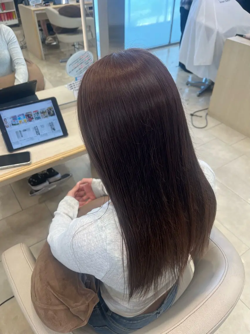 ミディアム カラー ヘアカラー ✨盛れ髪×似合わせ✨ matsuri🎀のヘアスタイル