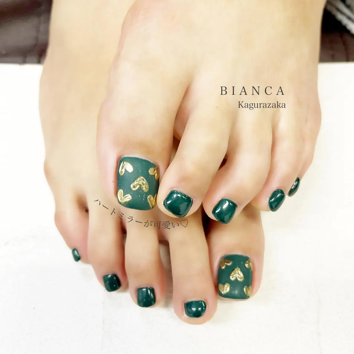 ネイル バレンタイン BIANCA Ouchidaのネイルデザイン