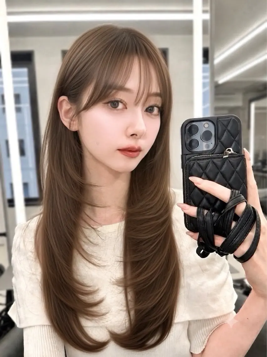 ロング カラー カット特化/パーマ 特化/はやとのヘアスタイル