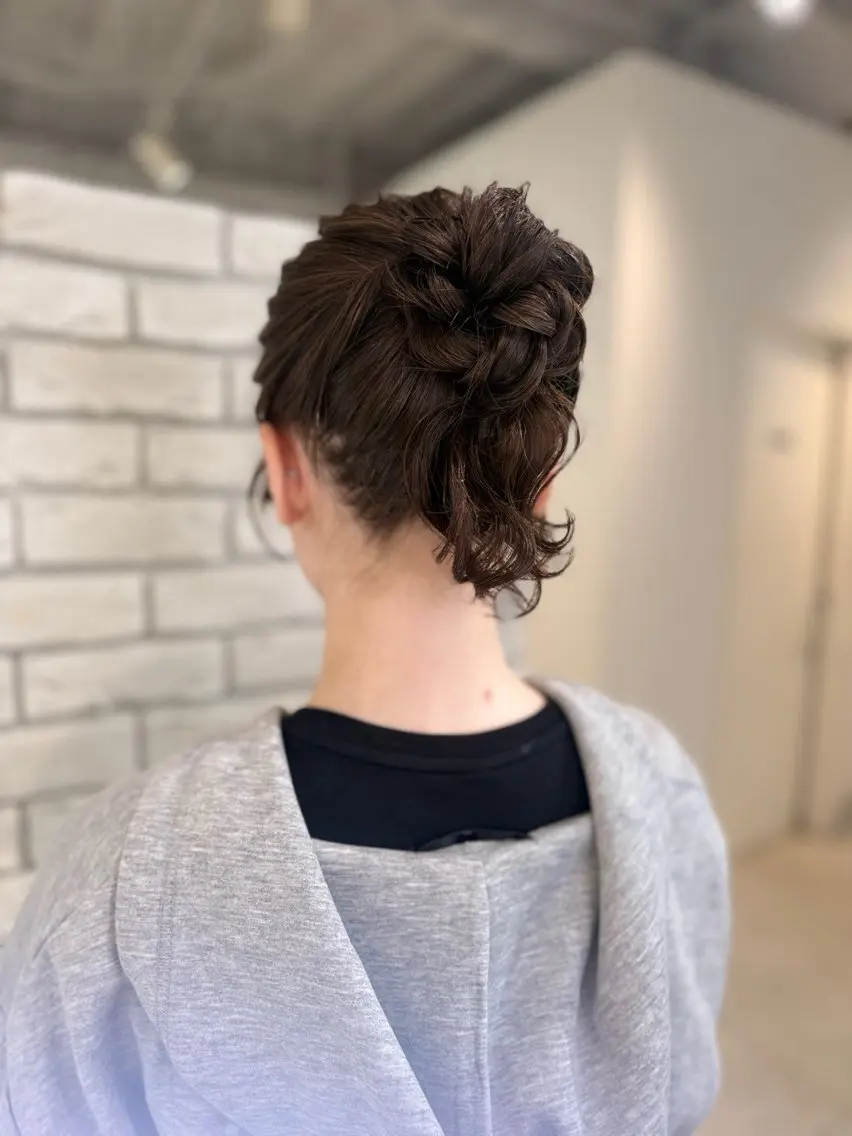 ミディアム ヘアセット MIREI / モデル様募集中🎀のヘアスタイル