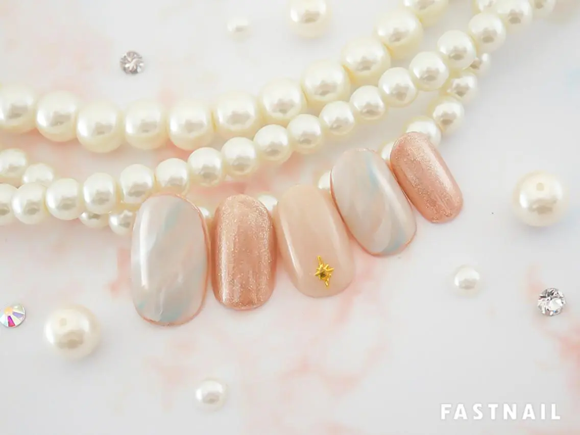 ネイル フラワーネイル パステルネイル 春ネイル FASTNAIL LOCO 昭島店のネイルデザイン