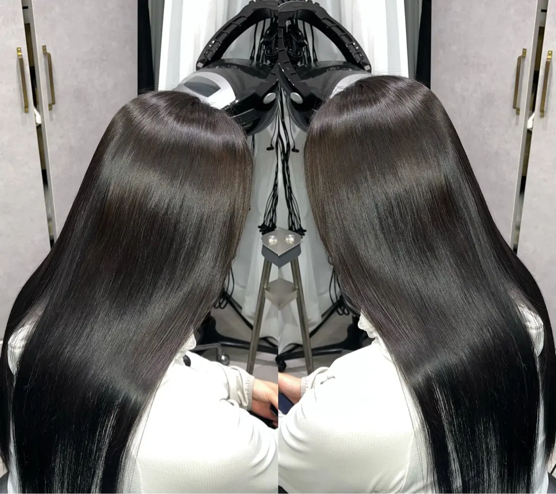 ロング ヘアカラー RAF Lino／美髪カラーのヘアスタイル
