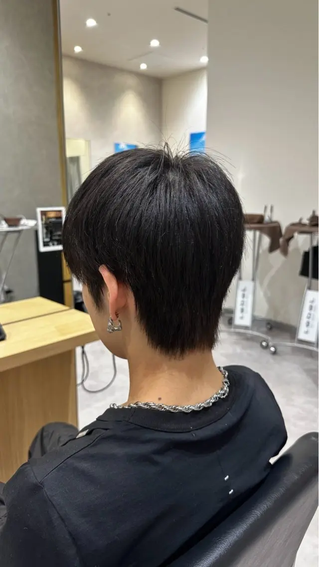メンズカット＋ダウンパーマ【ブリーチ毛の方不可】の写真