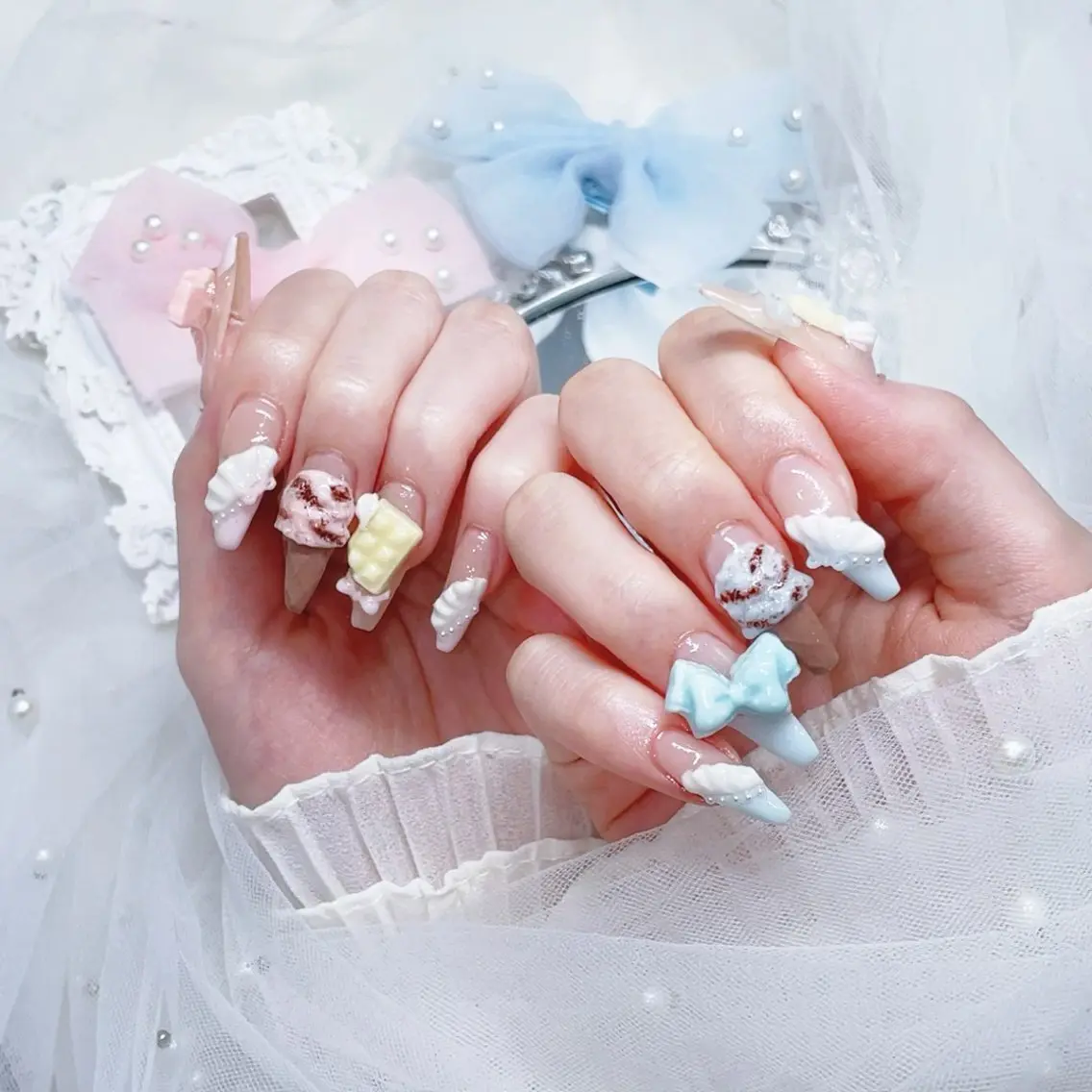 ネイル ハンドネイル puty nail なつ🍒のネイルデザイン
