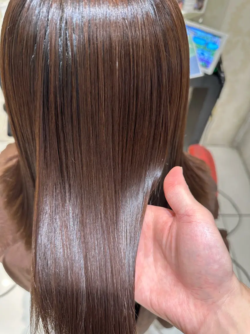 セミロング カット トリートメント ★糀谷 敬大のヘアスタイル