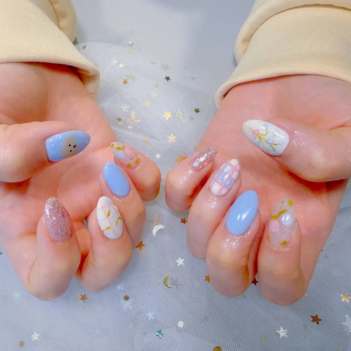 ネイル アートネイル 韓国ネイル U.MI Nail Salonのネイルデザイン