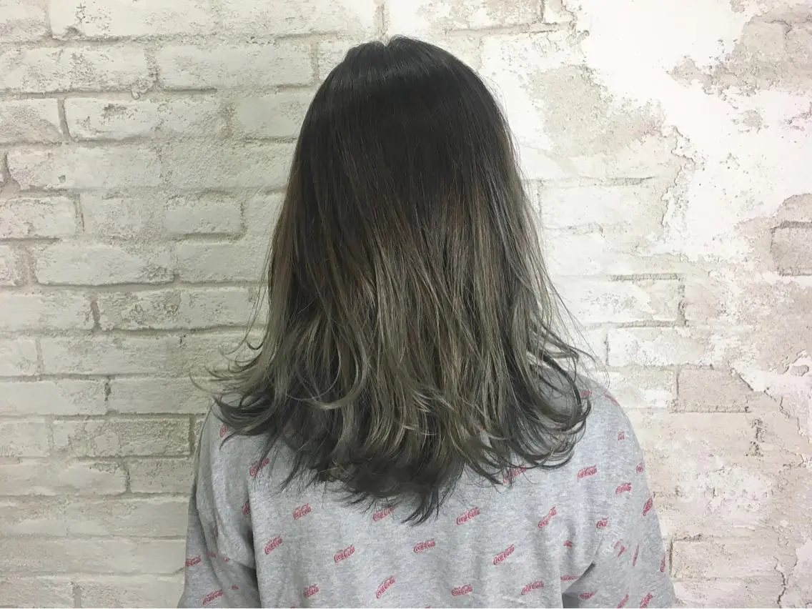 ミディアム カラー イルミナカラー boutique misakiのヘアスタイル