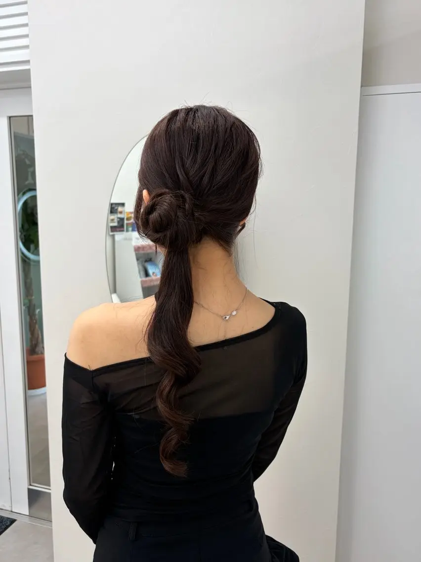 ロング ヘアセット エクステ|カラー| Futaba🎀♡のヘアスタイル