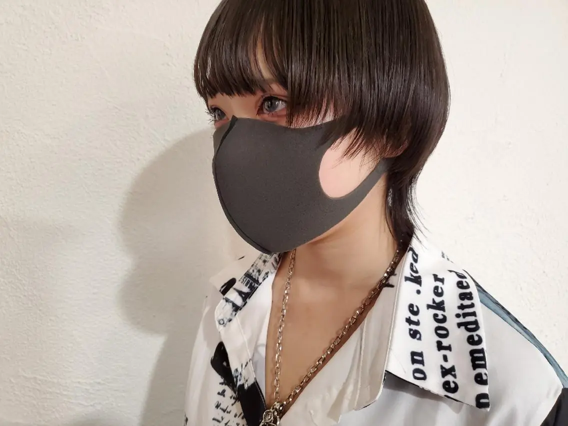 ショート ショートヘア 小顔カット ウルフカット パ ルのヘアスタイル