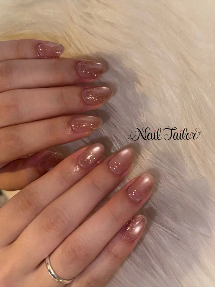ネイル フラッシュネイル フラッシュマグ キラキラネイル マグネットネイル オフィスネイル ハンドネイル NailTailor ネイルテイラーのネイルデザイン