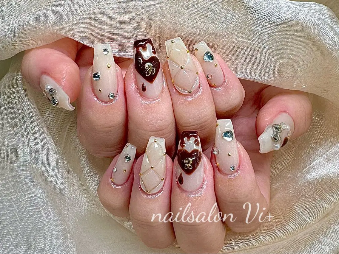 ネイル ハンドネイル ✨Nailsalon Vi+✨のネイルデザイン