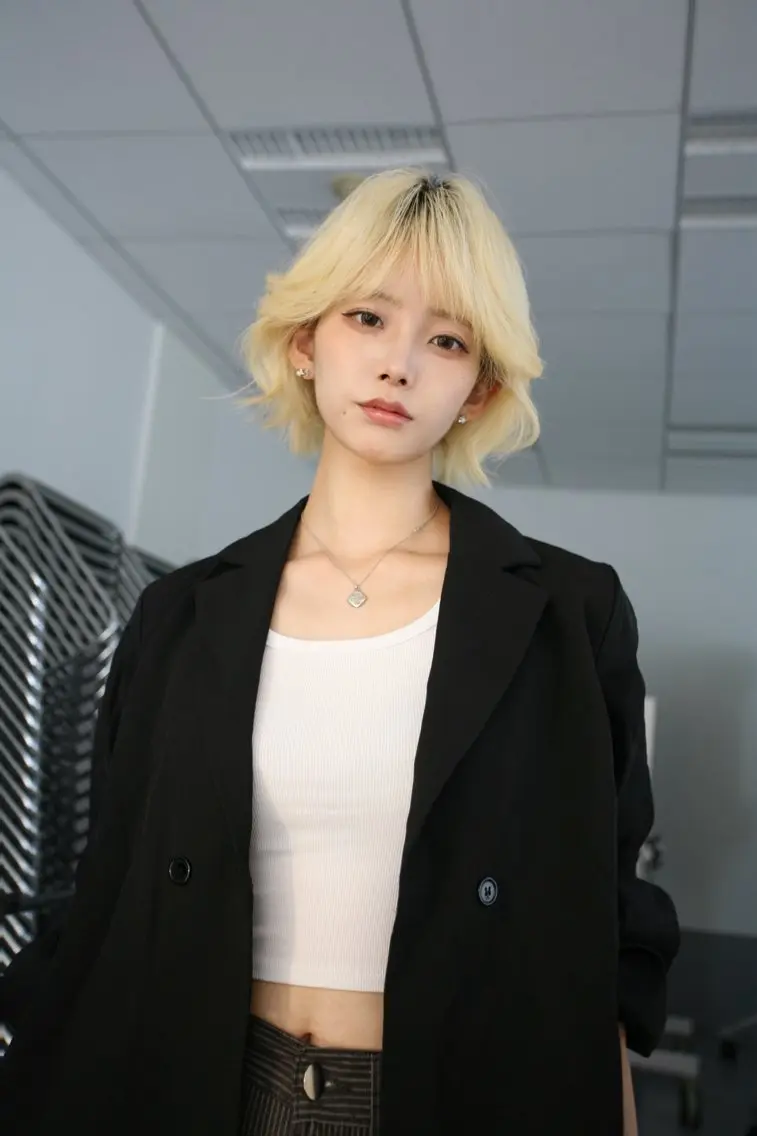 ショート 渋谷ショート、パーマ 美容師vain はるのヘアスタイル