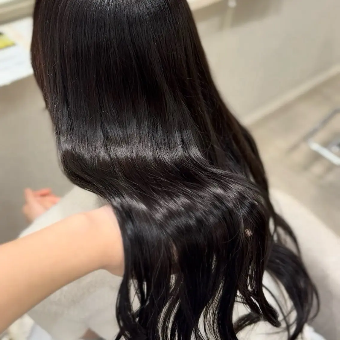 ロング カラー ヘアカラー トリートメント 🎀髪質改善/艶カラ ー/大宮/そら🎀のヘアスタイル
