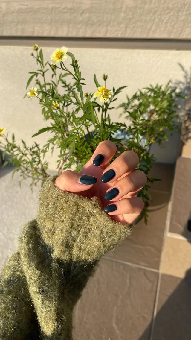 【爪に優しいジェル使用】🎀ワンカラー(オフなし)の写真