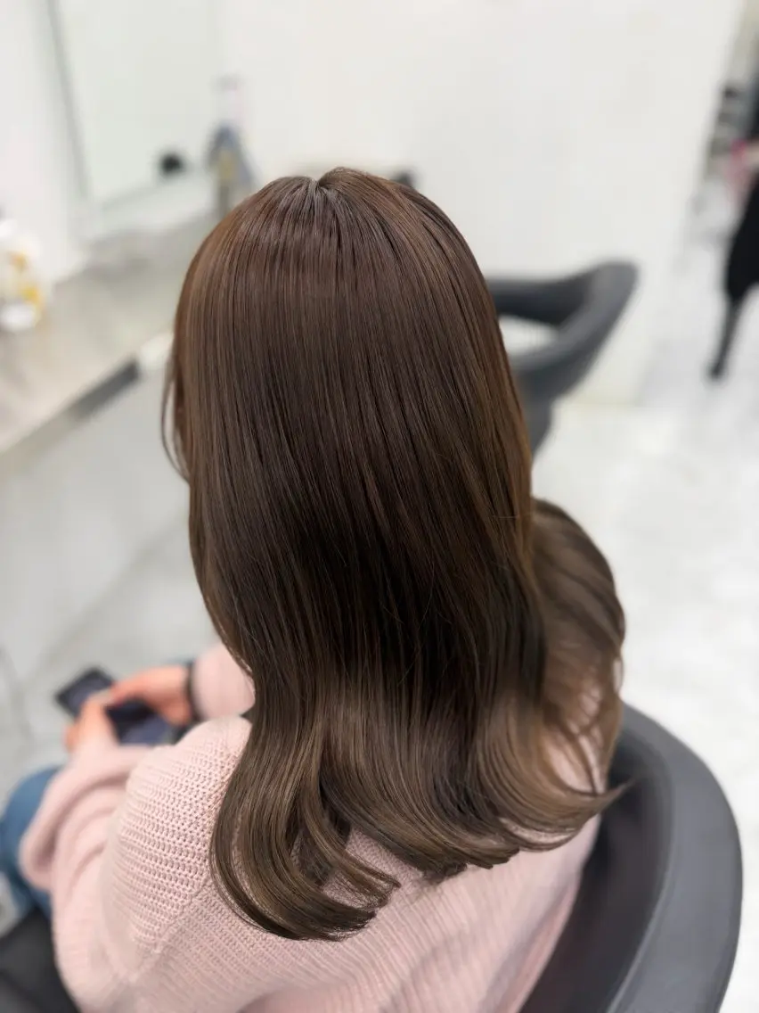 カラー ヘアカラー トリートメント ハイトーン🎀艶髪 Anju/渋谷🎀のヘアスタイル