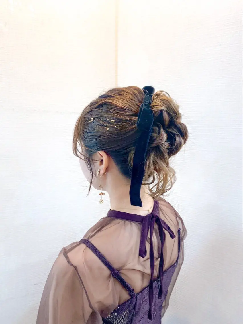ヘアアレンジ hair make もりした　ゆうのヘアスタイル