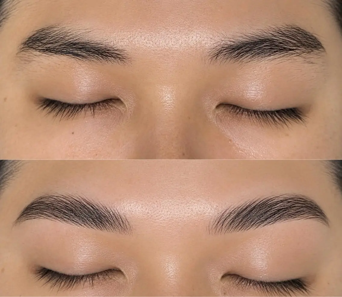 🌟男性🌟ハリウッドブロウリフト+眉WAXの写真