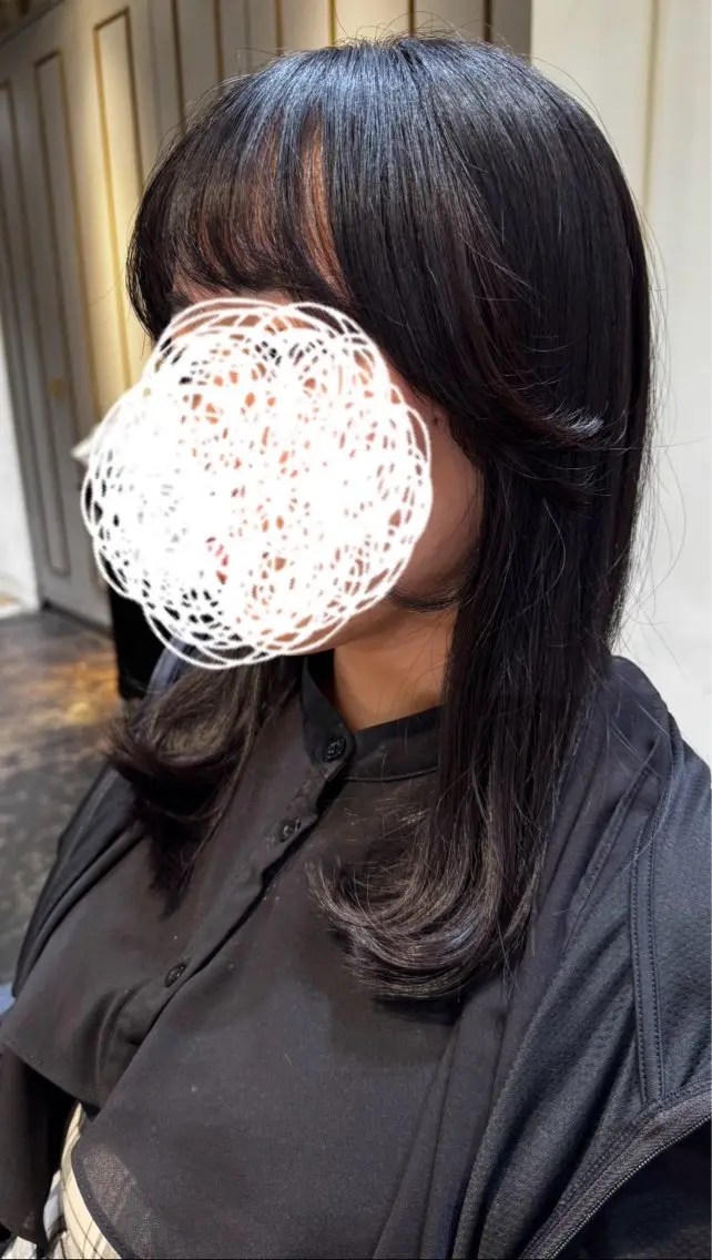 ミディアム 小澤 琉凪のヘアスタイル