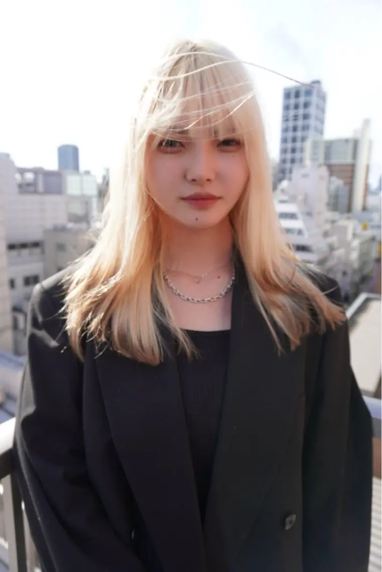 ロング カラー 色落ちまで可愛い🧚 心斎橋hikaruのヘアスタイル